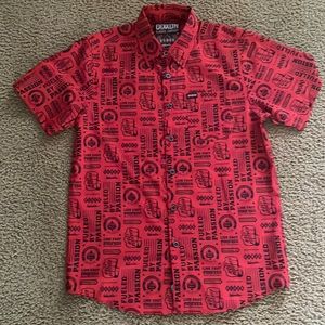 Dixxon Klockwerks “Get Klocked” party shirt mens small